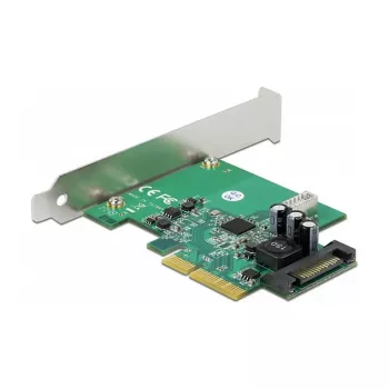 Placa DeLOCK PCI Express x4 para 1 x conector fêmea USB 3.2 Gen 2 Key B de 20 pinos interno