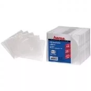 Caixa fina para CD Hama, 25 unid./pack, 1 CD transparente