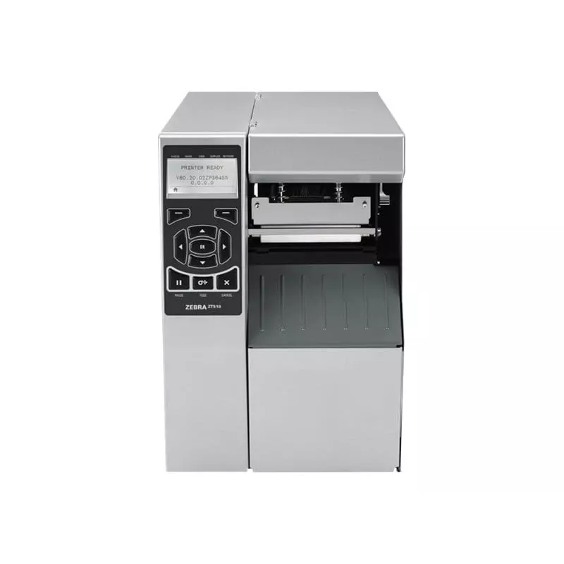 Impressora de etiquetas Zebra ZT510 transferência térmica 203x203 DPI 104 mm de largura 305 mm/s Ethernet Bluetooth LCD cinzento