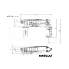 Metabo KHE 2445 martelo combinado, 800 W, 2,4 J