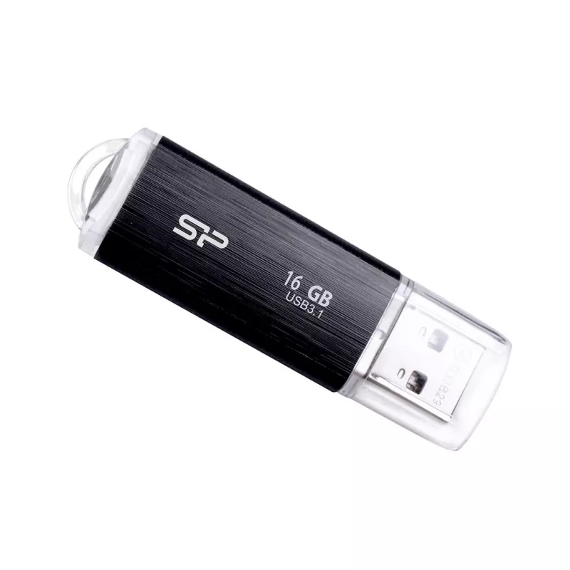 Pen USB SILICON POWER Blaze B02 16 GB USB Type-A 3.2 Gen 1 (SP016GBUF3B02V1K) preta