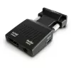 SAVIO CL-145 conversor VGA para HDMI, áudio, Full HD, preto