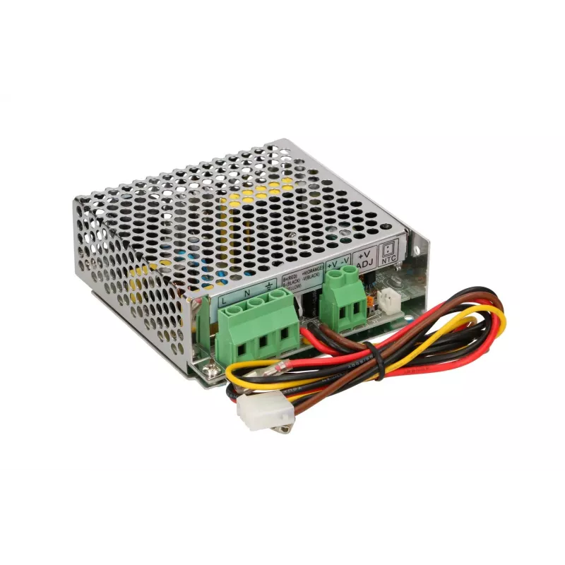 Fonte de alimentação com carregador de bateria Extralink SCP-35-12 13,8 V 35 W 12 V caixa metálica, entrada 100–240 V AC