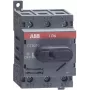 ABB OT80F3 - 3P - Cablado - Preto - IEC 60947-3 / UL 508 / CSA C22.2 No. 14 - 600 V - 52,5 mm