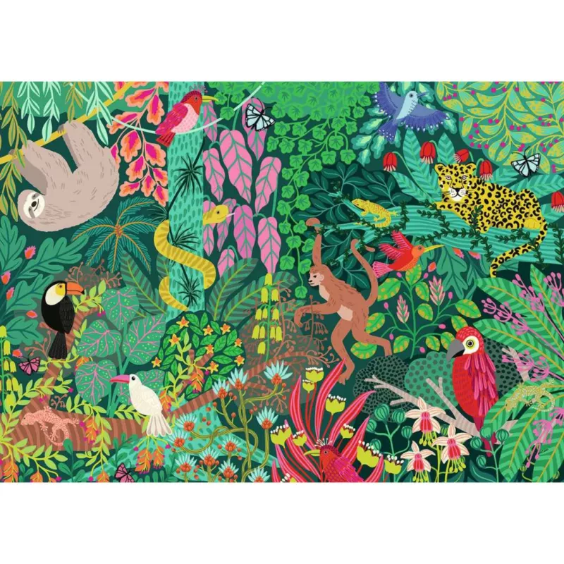 Ravensburger 12001432 puzzle „Floresta tropical mágica“, 1000 peças, a partir dos 14 anos