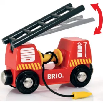 Comboio BRIO Veículo de emergência Bombeiros