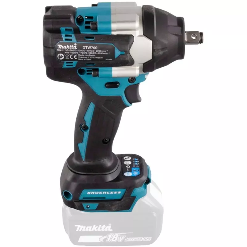 Makita DTW700Z Chave de impacto 1/2 2200 rpm 700 N⋅m Verde