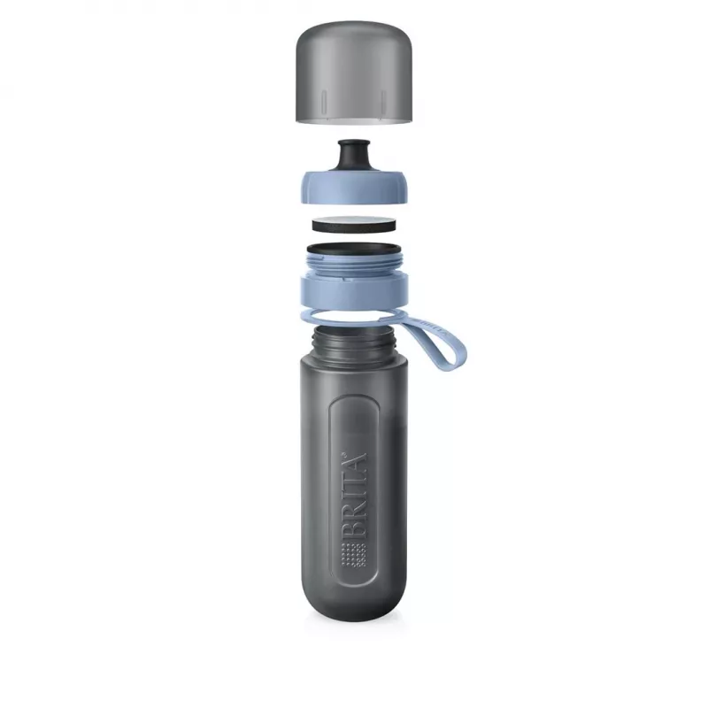 Garrafa com filtro de água BRITA Active 600 ml azul-pastel com filtros