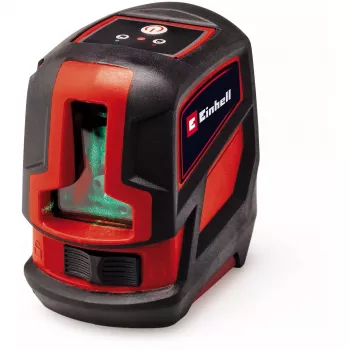 Nivel a laser Einhell TC-LL 2 G — cruz verde e linha de 360° com autonivelamento