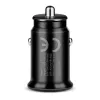 everActive CC-25C carregador de automóvel, 2x USB 12 W, com cabo USB-C