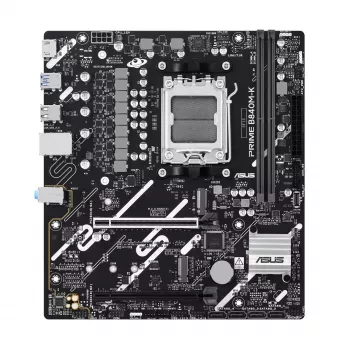Placa-mãe ASUS PRIME B840M-K — AMD B840, socket AM5, micro ATX, DDR5, 2 DIMM, 128 GB, 2.5 GbE, M.2, SATA III