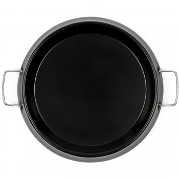 Frigideira para forno de pizza Delizia Anniversary, tabuleiro preto, Ø 30cm