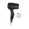 Secador de cabelo Tristar HD-2460, 1200W, 2 níveis de temperatura, preto