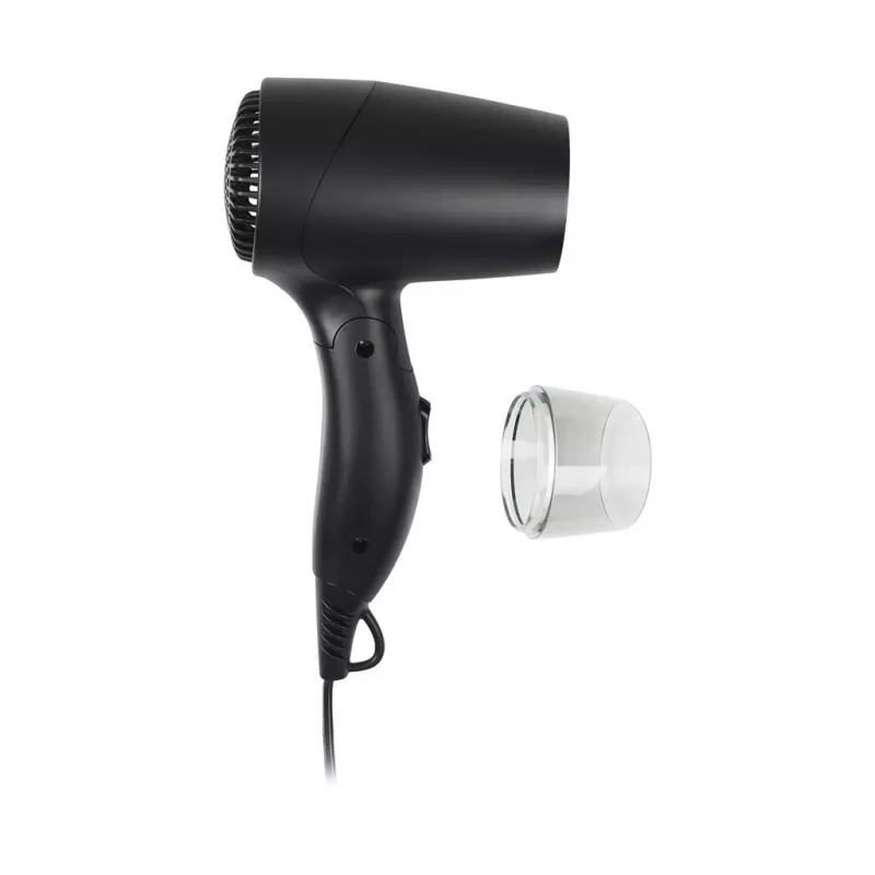 Secador de cabelo Tristar HD-2460, 1200W, 2 níveis de temperatura, preto