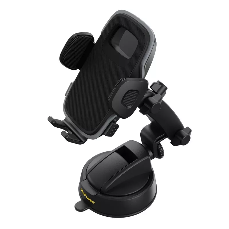 Suporte para smartphone e tablet para automóvel UleFone Armor Mount UAN15, suporte ajustável para painel ou para-brisas