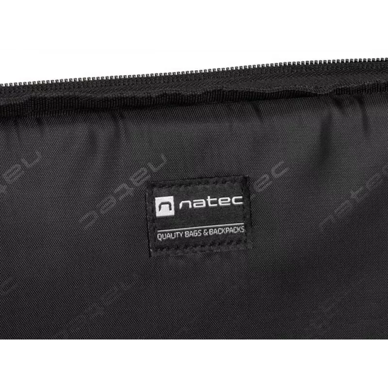 Pasta NATEC Goa para portáteis de 39,6 cm (15,6 polegadas), poliéster, 1 compartimento, alça de ombro, preto