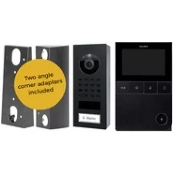 Doorbird D11 Business-Set, 10,2 cm (4 polegadas), IPS, 800 x 480 píxeis, 1080p, ultra grande angular, 200°