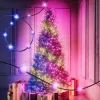 Twinkly Candies Luzes de Natal LED TWKP100RGB-T 6 m 100 luzes em forma de conta