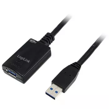 Cabo USB LogiLink 5,0m USB 3.0 M/F USB 3.2 Gen 1 (3.1 Gen 1) 5 M USB