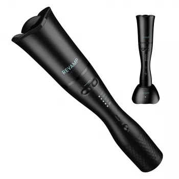 Modelador de caracóis sem fios Revamp CL-2500-EU2 Progloss Liberate – modelador de caracóis sem fios recarregável, dispositivo de styling portátil