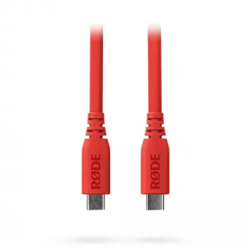 Cabo USB-C para USB-C Rode SC27-R, USB 3.2 Gen1, vermelho (2m, PD)