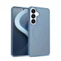 Capa Crong Hybrid Matte Magnetic para Samsung Galaxy S26 — PC+TPU, azul