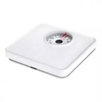 Balança de pessoas mecânica Soehnle Tempo Rectangle branca