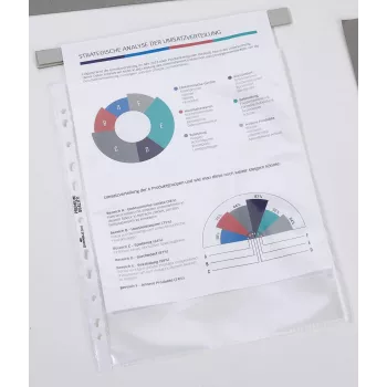 Película de proteção Durable 265502 A4 polipropileno 25 unid. transparente