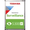 HDD Videovigilância TOSHIBA S300 AI 8TB CMR, 3,5'', 512MB, 7200U/min, SATA, 64 câmaras, 24/7, TBW: 550