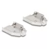 Passa-cabos DELOCK caixa D-Sub 9 pinos (macho/fêmea) prateado plástico, 31×46×16 mm