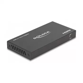 Comutador HDMI DeLOCK 3 x HDMI entrada para 1 x HDMI saída 8K 60 Hz