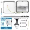 QuWireless QuMax A140M-A antena LTE direcional para Teltonika TRB140, PoE/LAN, 6 dBi, IP67, branca