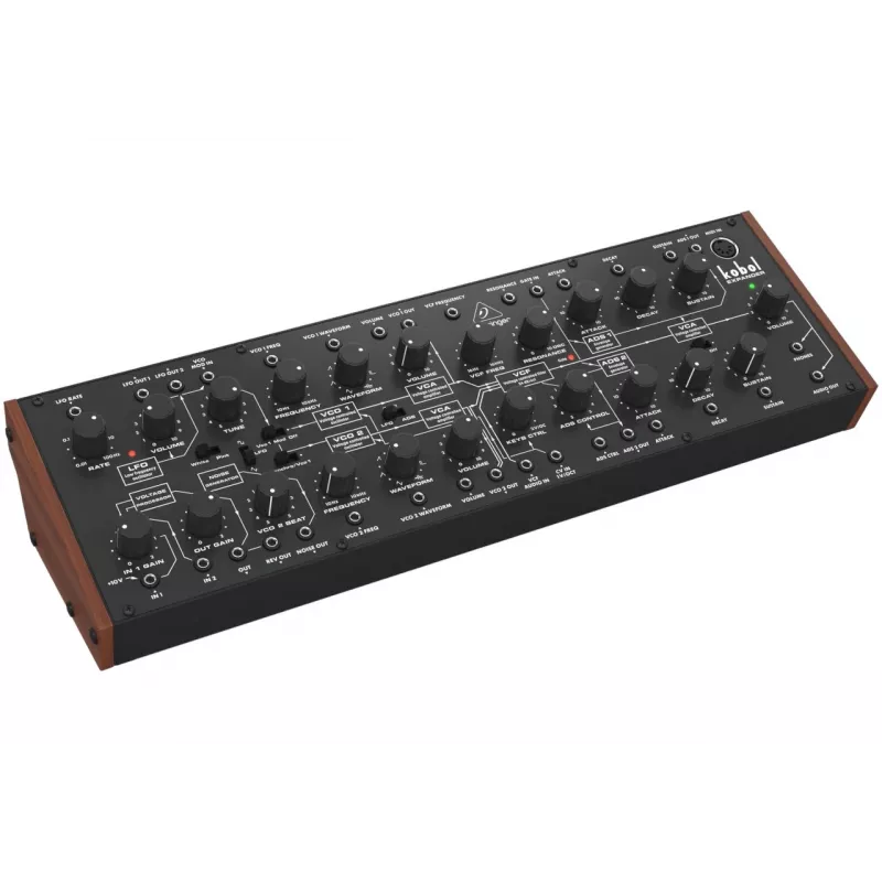Sintetizador analógico Behringer KOBOL Expander Módulo – módulo de expansão montável em rack