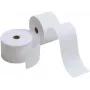 Rolos de papel para caixa registadora Kores AR5708, 57 mm x 8 m, núcleo 12 mm, sem madeira, branco, 5 unid.