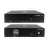Eaton Tripp Lite Series Kit extensor USB-C para HDMI sobre Cat6 com suporte KVM, 4K 60Hz, 4:4:4, transmissor/receptor, USB, PoC, HDCP 2.2, até 70 m, TAA - Extensão para vídeo