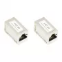 Adaptador de interface de cabo Alcasa MOD8-VM6A RJ-45 RJ-45 metálico (MOD8-VM6A)