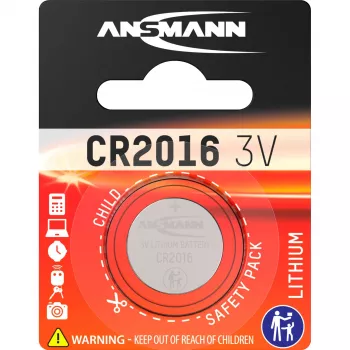 Pilha descartável Ansmann CR 2016
