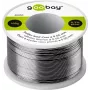 Estanho para soldar GOOBAY sem chumbo 0,56 mm 100 g – com fluxo, liga à base de Sn