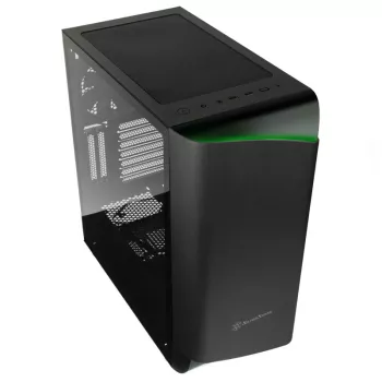 SilverStone Seta A1 Midi-Tower, vidro temperado - preto
