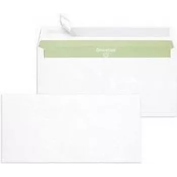 Envelope MAILmedia Envirelope DIN lang sem janela branco — embalagem de 1000