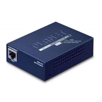 Planet POE-171S - splitter Ultra PoE de porta única - 10/100/1000 - (12V/19V/24V) (POE-171S)