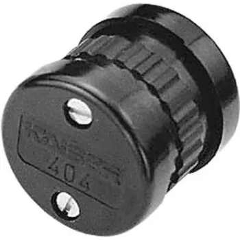 Caixa de instalação elétrica Bachmann 740.015 preto