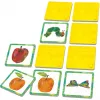 A pequena lagarta comilona Memory, jogo de memória