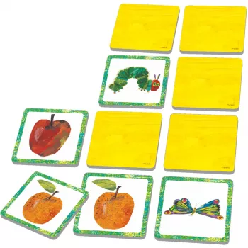 A pequena lagarta comilona Memory, jogo de memória