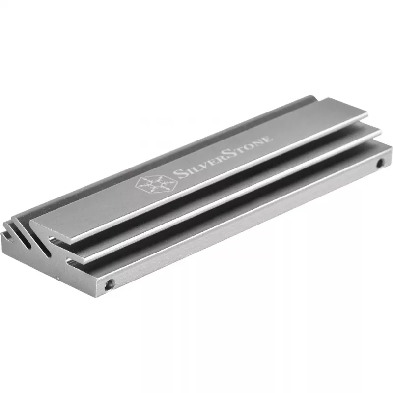 Dissipador passivo M.2 SILVERSTONE TP04 — dissipador de alumínio para SSD M.2 (SST-TP04)