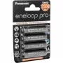 Pilha recarregável AA Panasonic BK-3HCCE/4BE NiMH 1,2 V 4 unid.