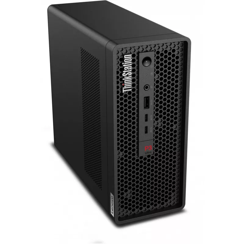 Lenovo ThinkStation P3 Ultra SFF Gen 2 Intel Core Ultra 7 265 32 GB DDR5-SDRAM 512 GB SSD Windows 11 Pro Workstation preto
