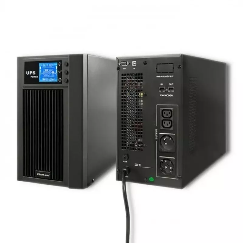 Fonte de alimentação ininterrupta Qoltec 53043