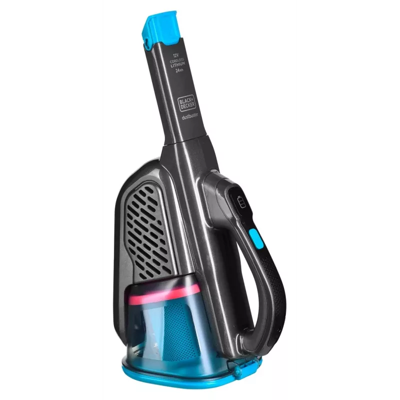 Aspirador de mão Black & Decker BHHV320J azul, titânio