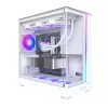 Caixa para PC Montech KING 45 PRO (W) — Midi-Tower branco para Micro-ATX / Mini-ITX